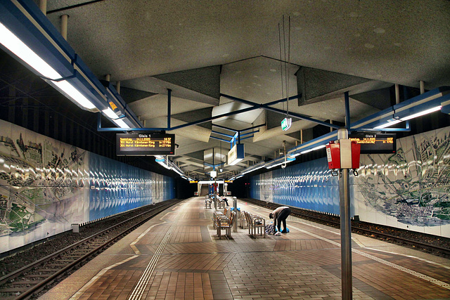U-Bahn-Haltestelle "Trinenkamp" (Gelsenkirchen-Bismarck) / 14.11.2020