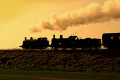 Two locomotives!