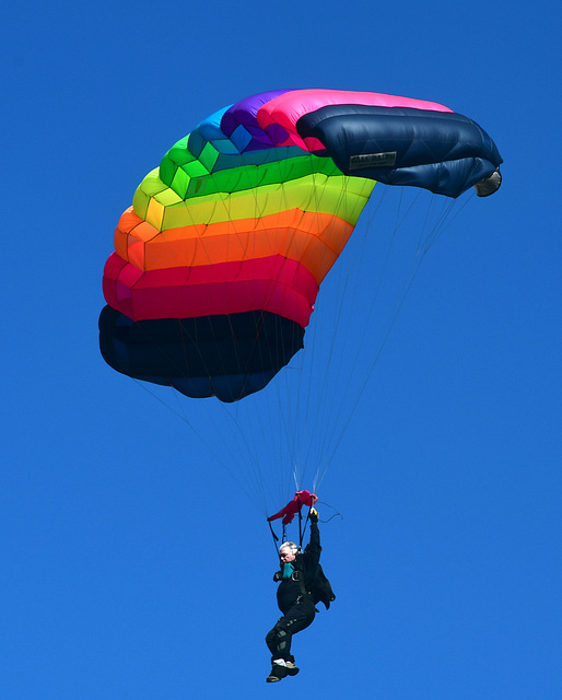 What colors is your parachute?
