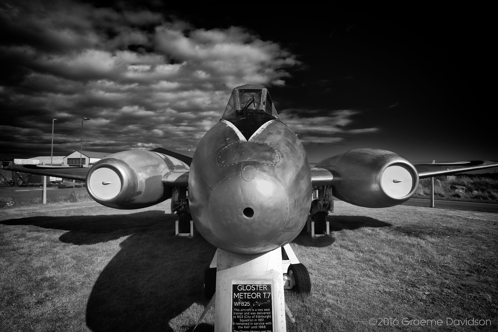 Montrose Air Station Gloster Meteor T7 14-08-2016