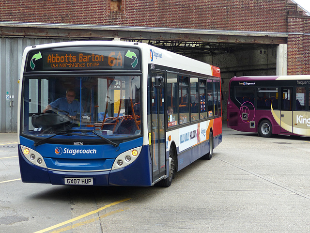 Stagecoach 36026 at Winchester Bus Station - 9 May 2016