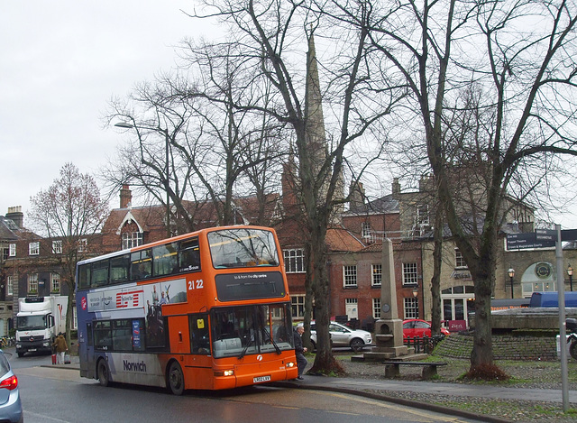 DSCF5803) First Eastern Counties 33160 (LR02 LXV) in Norwich - 11 Jan 2019 DSCF5803) First Eastern Counties 33160 (LR02 LXV) in Norwich - 11 Jan 2019