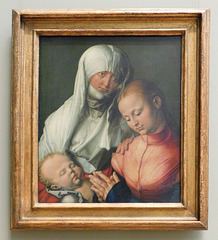 The Virgin and Child with St, Anne by Durer in the Metropolitan Museum of Art, February 2019