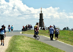 An der Kugelbake in Cuxhaven