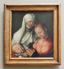 The Virgin and Child with St, Anne by Durer in the Metropolitan Museum of Art, February 2019