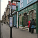 antique bus stop