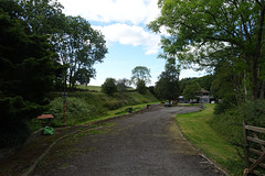 Old Railway Station At Blagdon