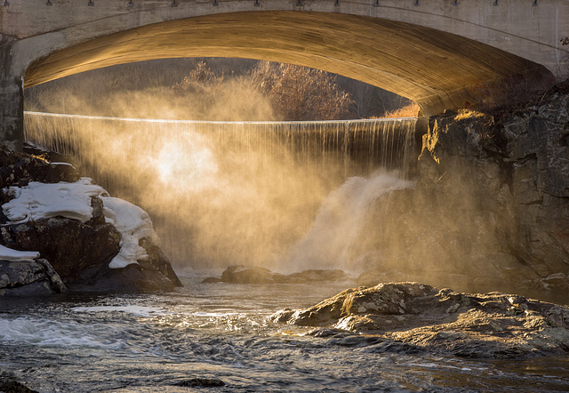 Golden Mist - Cooks Dam, Leeds MA