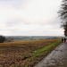 Weg auf dem Haarstrang mit Aussicht (Holzwickede-Opherdicke) / 25.12.2020