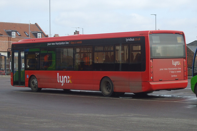 Lynx (Coastal Red) 3 (YJ55 BKG) in King’s Lynn - 22 Mar 2018 (DSCF0953)