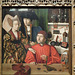 Detail of Goldsmith in his Shop by Petrus Christus in the Metropolitan Museum of Art, February 2019