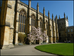 New College in spring