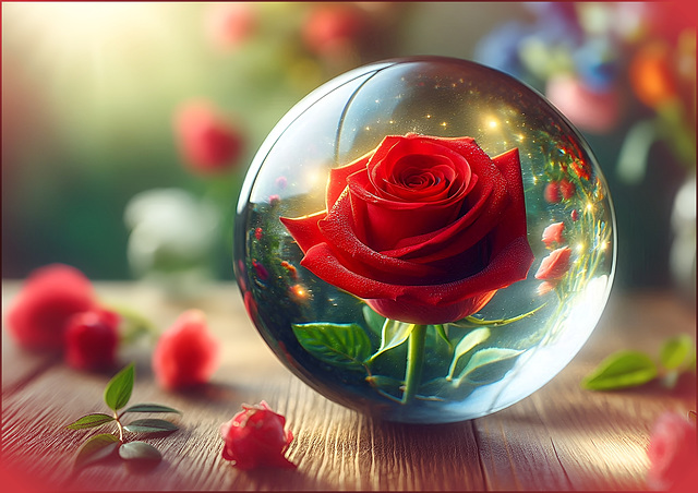 red rose ♥️