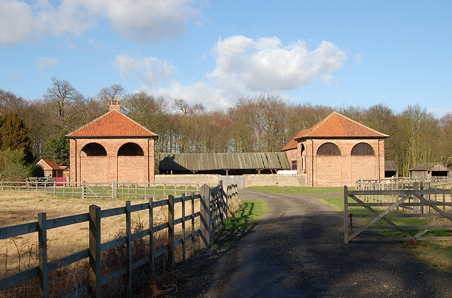 Welbeck Abbey Estate Farm near Ollerton, Nottinghamshire