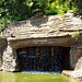 Grotto in the Storybookland Canal Boats in Disneyland, June 2016