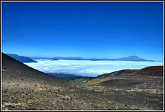 Desde el volcán Osorno