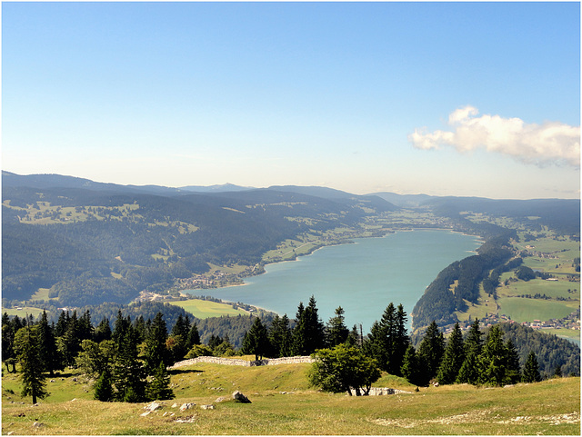 Jura ! Le lac de Joux