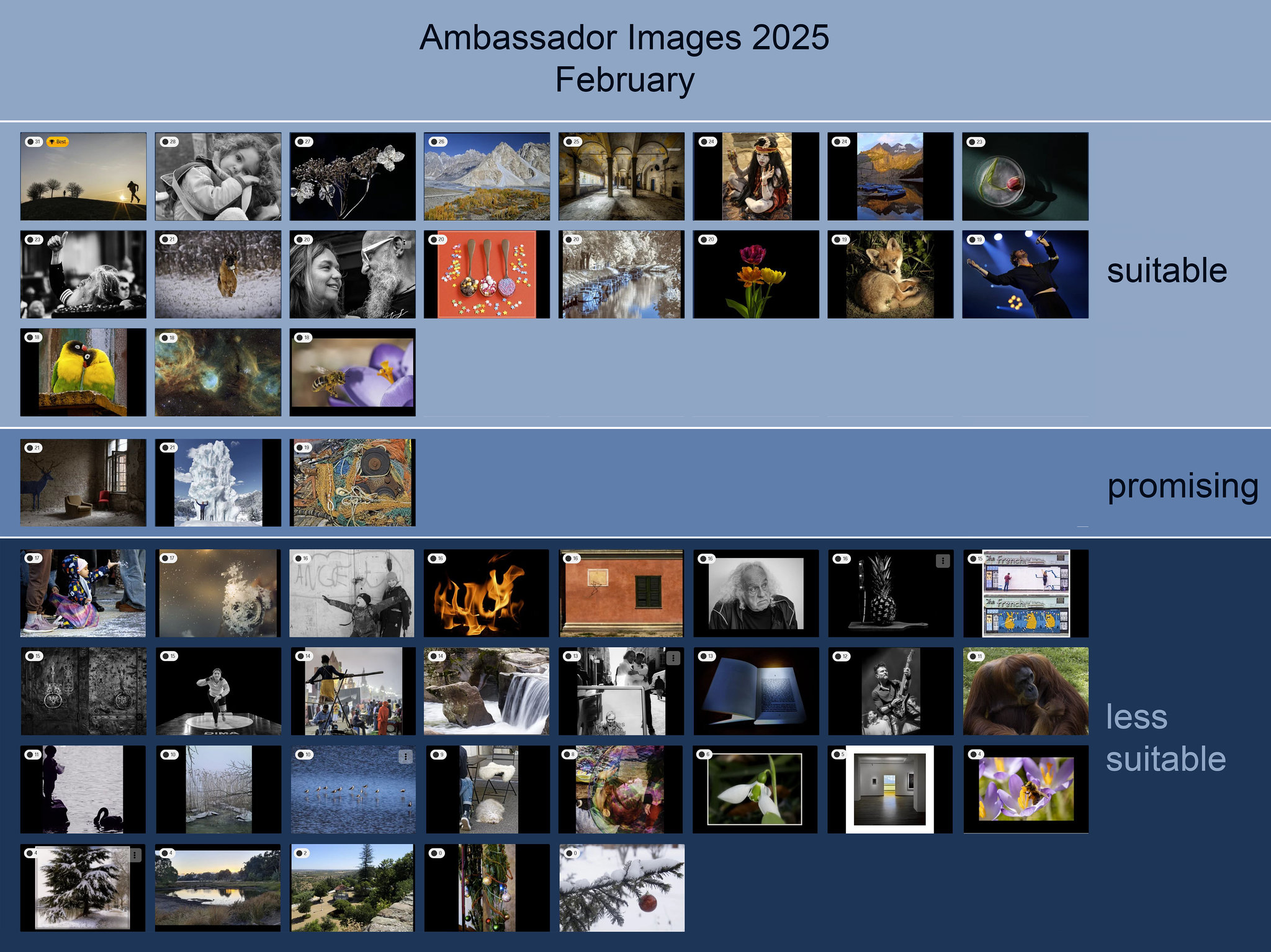 Ambassador Images 2025, February