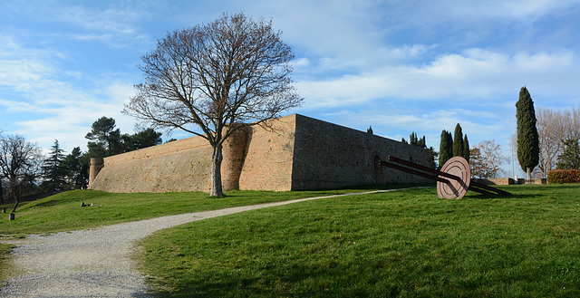Italy, Urbino, Fortezza Albornoz Italy, Urbino, Fortezza Albornoz