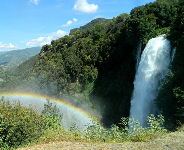 #29 Adriana A-Rainbow on the Marmore Waterfalls-31st-1 Point