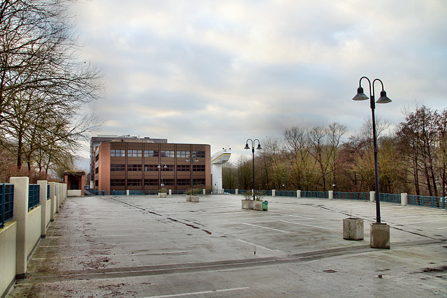 Parkplatz der Kraftwerksschule (Essen-Kupferdreh) / 10.01.2021