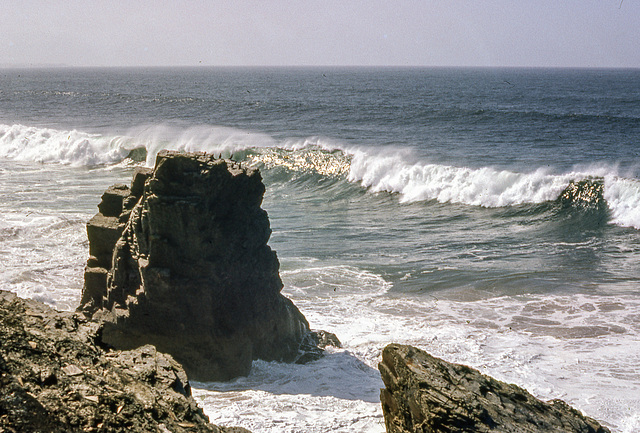sea stack south of Treyarnon Bay