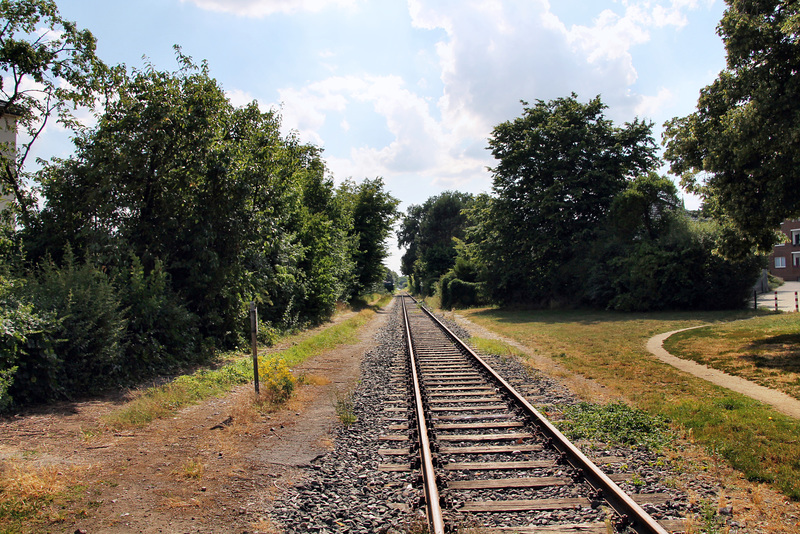 Anschlussgleis des Rheinhafens (Wesel) / 4.07.2022
