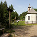 Kaserer Bild - kleine Kapelle im Steinegger Wald