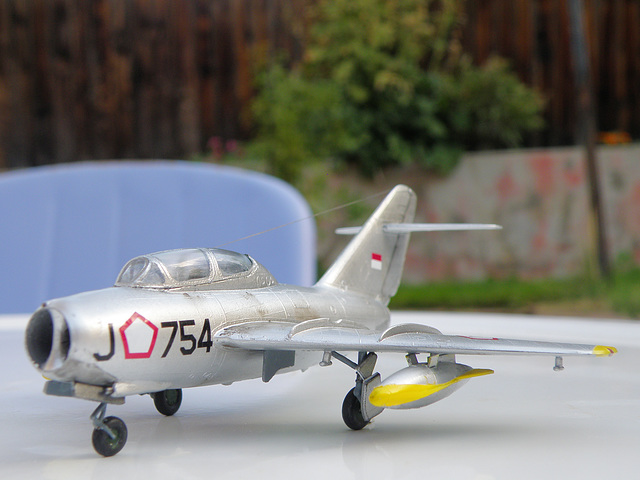 Indonesian Air Force MiG-15 UTI trainer