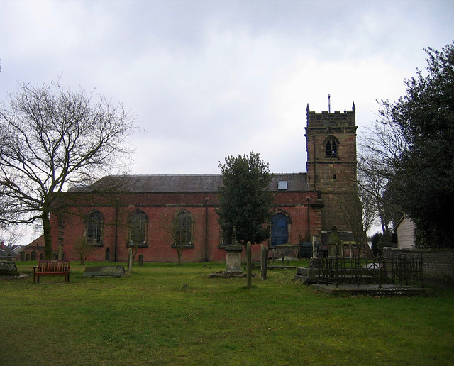 Church of St.Mary and St.Luke at Shareshill. (Grade II* Listed building)