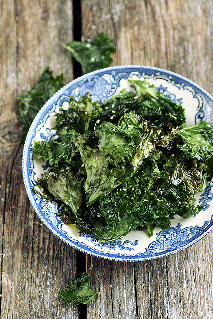 Lehtkapsakrõpsud / Kale chips