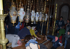 Jerusalem, Church of the Holy Sepulchre, The Stone of Unction