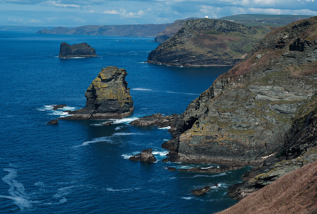 Cornwall - coast path towards Boscastle