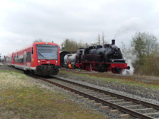 RS-1 trifft Länderbahn