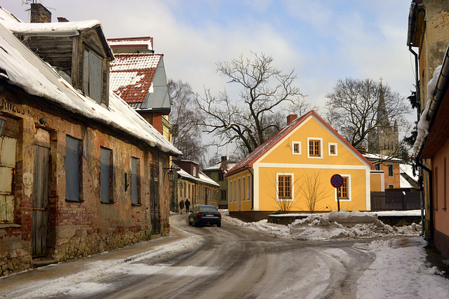 Small town Cesis