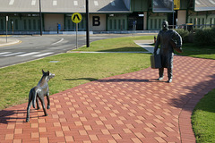 Street Sculpture In Fremantle