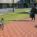 Street Sculpture In Fremantle