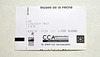 Ticket for the Musée de la Pêche