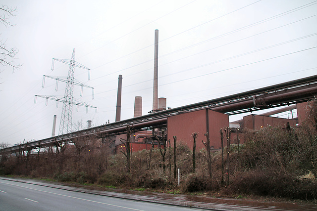 ThyssenKrupp Steel, Sinteranlage am Werk Schwelgern (Duisburg-Marxloh) / 8.01.2022