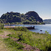 Dumbarton Rock and Denny's Dock Dumbarton Rock and Denny's Dock