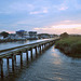 Marsh Pier across the Bay from Assateague Island