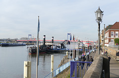 Hafenpromenade in Ruhrort