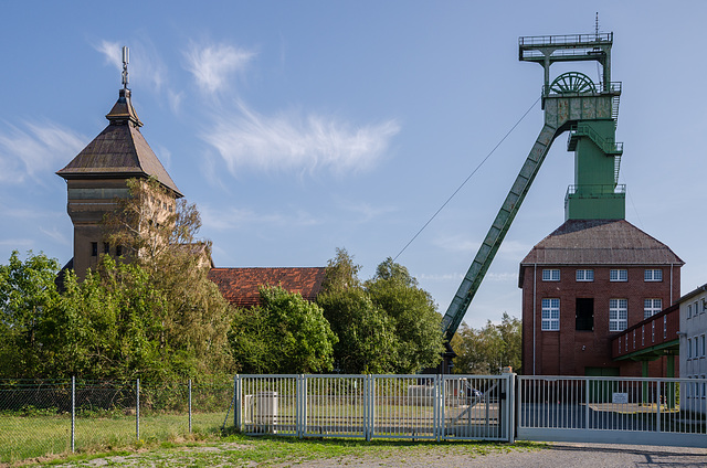 inaktives Bergwerk Schacht Bergmannssegen - Hugo