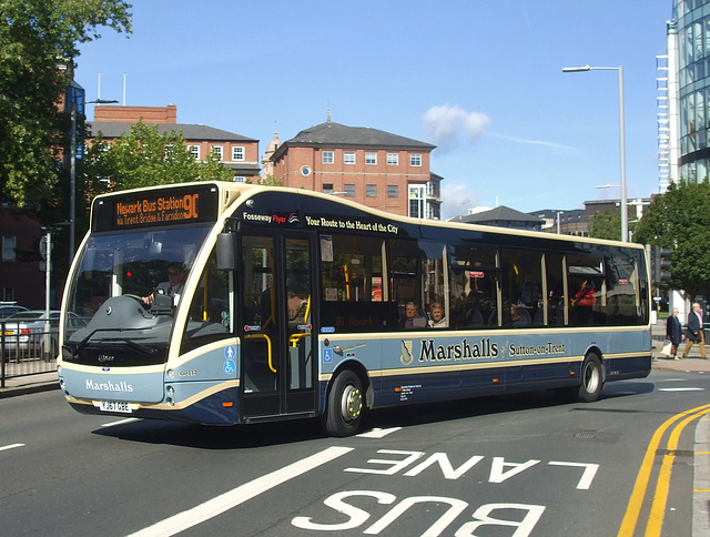 DSCF4823 Marshalls OP117 (YJ67 GBE) in Nottingham - 13 Sep 2018