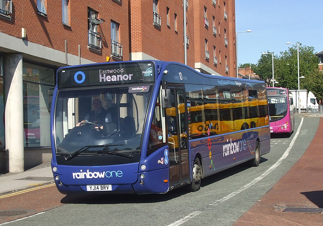 DSCF4799 Trent Barton (trentbarton) 847 (YJ14 BRV) in Nottingham - 13 Sep 2018