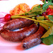 LV - Riga - Yummy sausages, I think it was wild boar