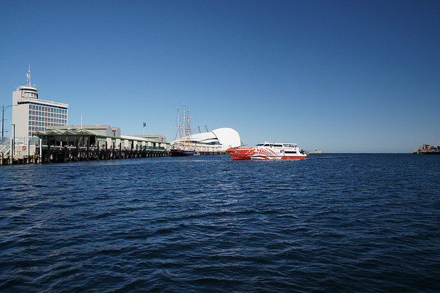 Rottnest Ferry At Fremantle