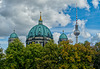 Berliner Dom mit Fernsehturm