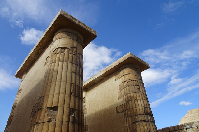 Hypostyle Columns At Saqqara