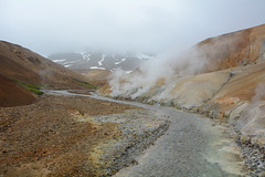 Iceland, Geothermal Activity in the Valley of Kerlingarfjöll